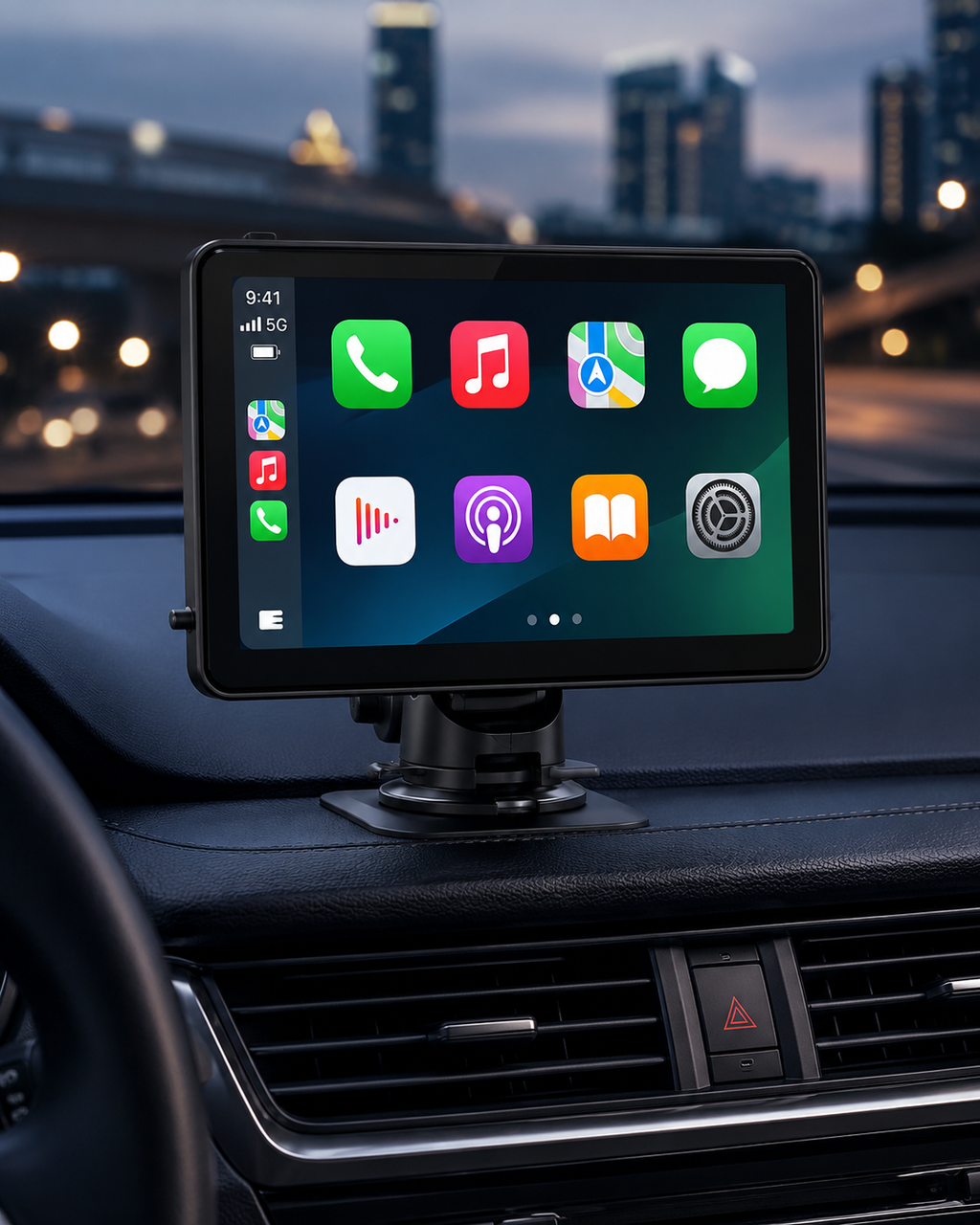 DriveLink Pro™ — 7-Inch Wireless CarPlay Display